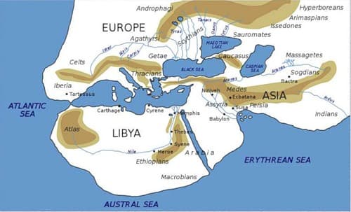 Карта-мира-Геродота