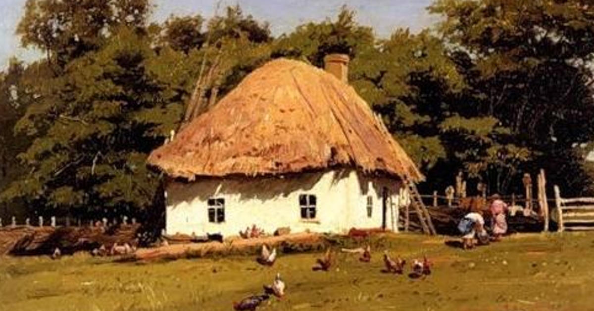 Як будували хату у давнину українці?