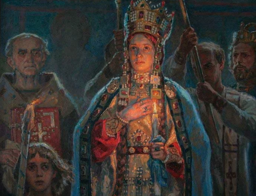 Вінчання Анни Ярославни з королем Генріхом І