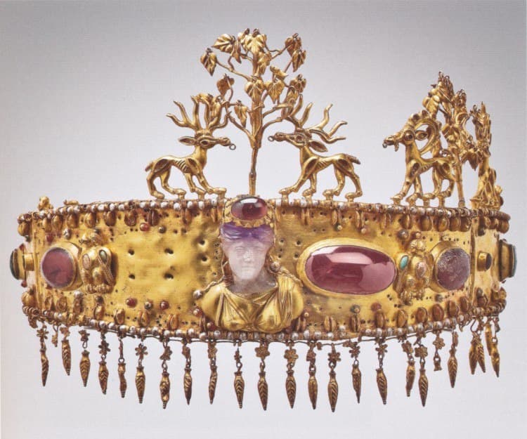 Сарматська діадема, золота корона