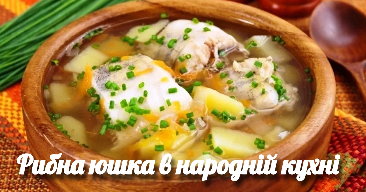 Українські народні страви: рибна юшка