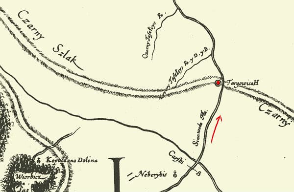 Карта Боплана - шлях