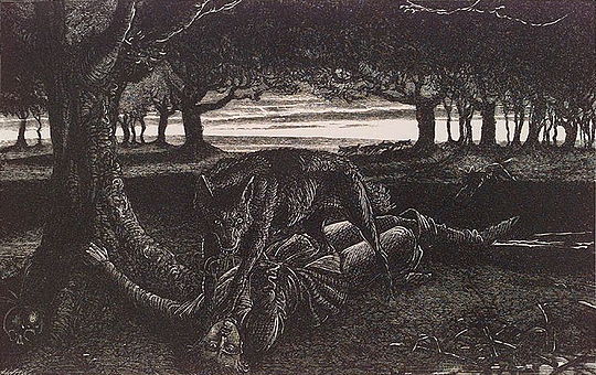 The Werewolves from The Book of Werewolves 1865