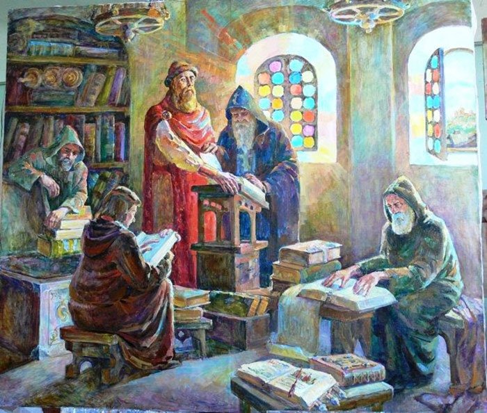 Реферат: Культура середньовічного суспільства Київської Русі від язичництва до християнства
