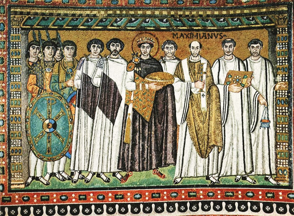 Безбороді чоловіки Візантії і Риму