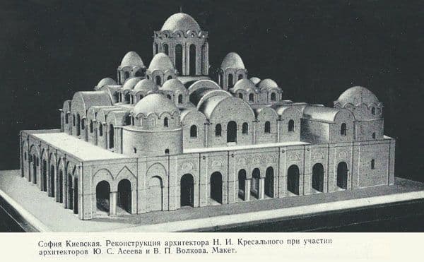 Модель храму Софія Київська