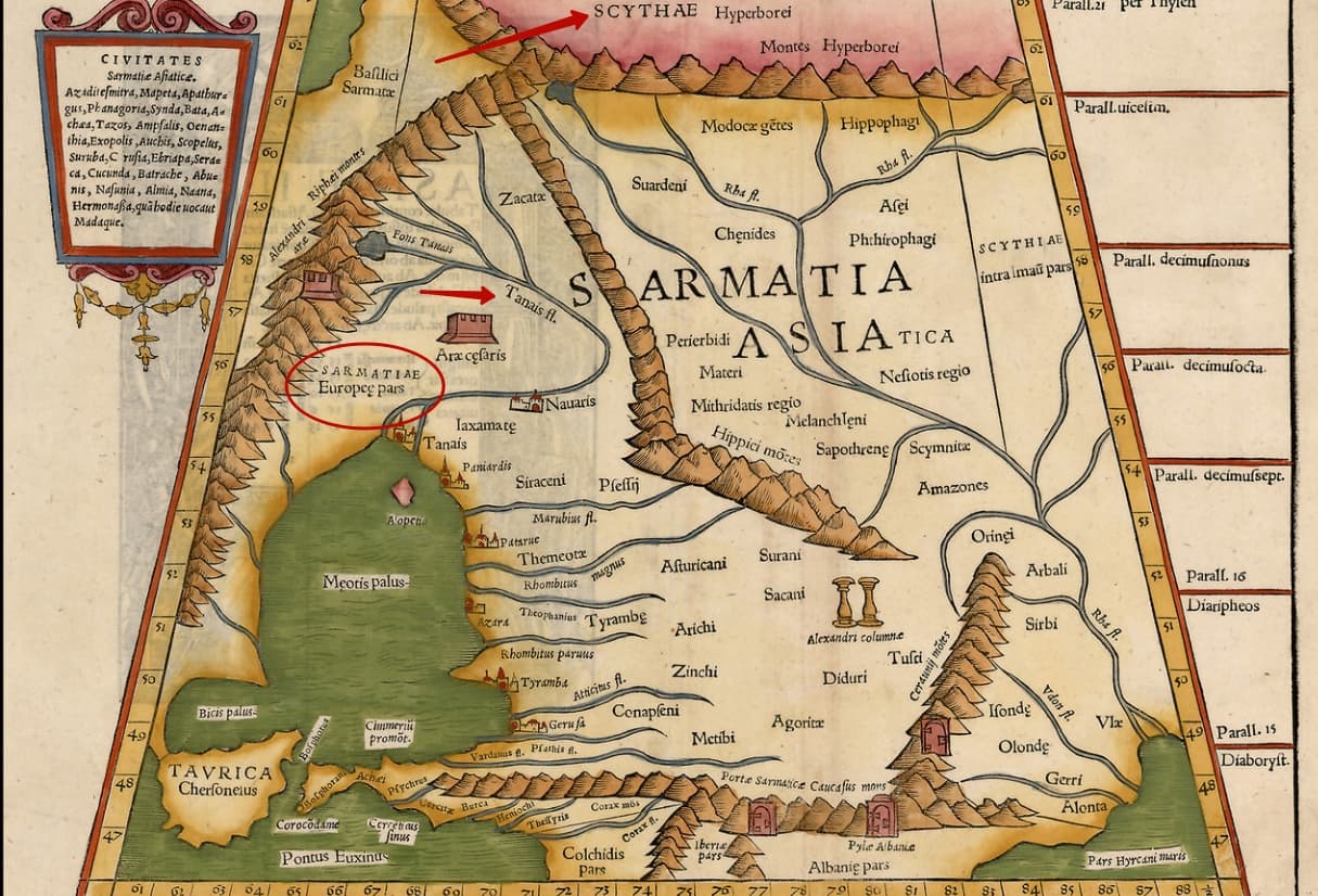 Мапа Сарматії