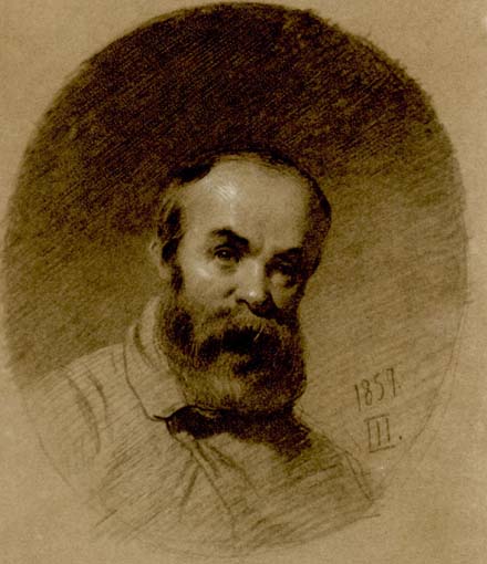 Avtoportret Shevchenko 1857