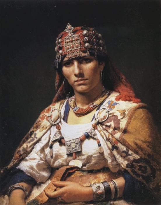 Берберка в традиційному костюмі