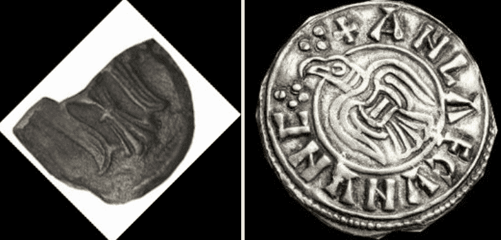 Порівняння монет з соколом