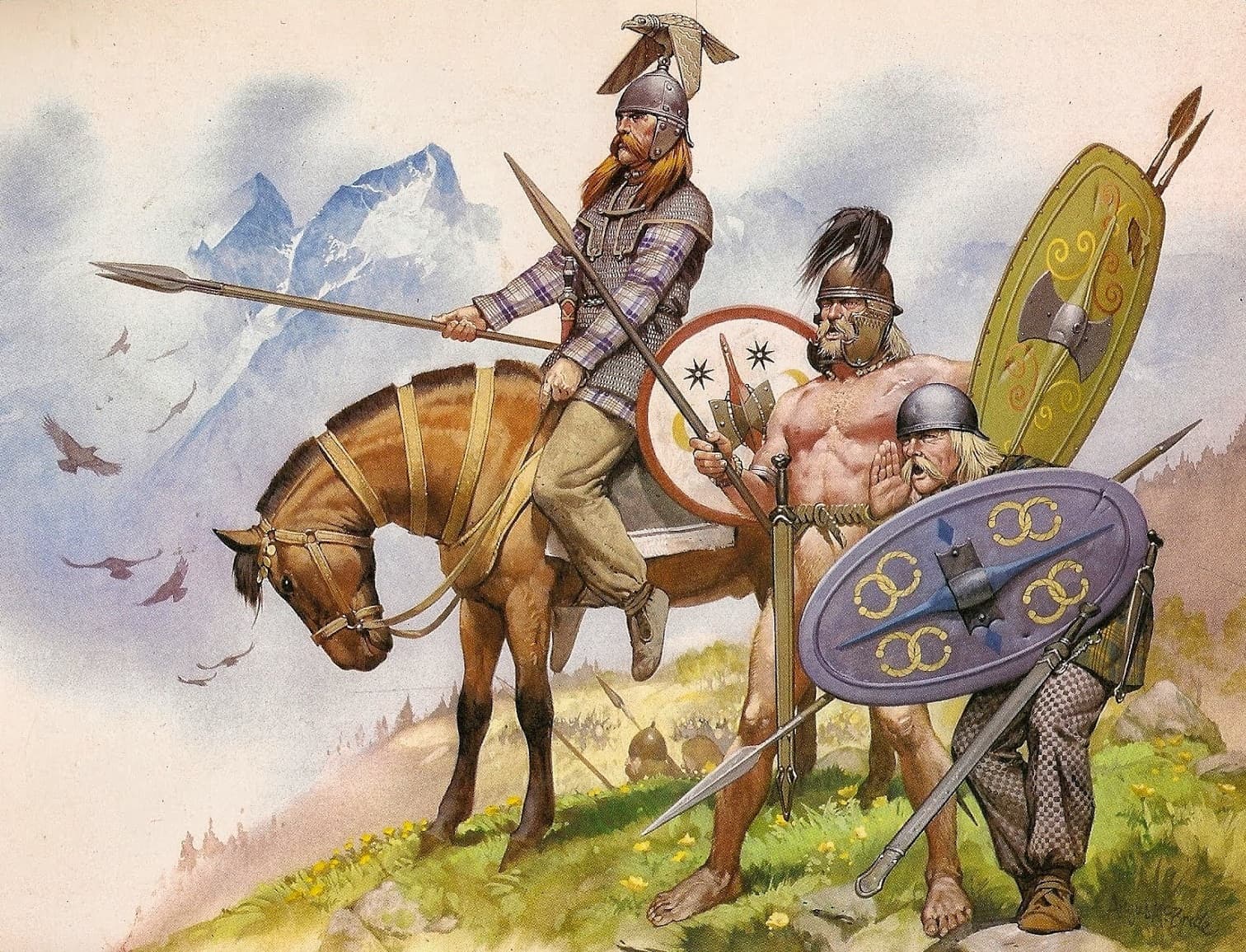 Кельтські воїни