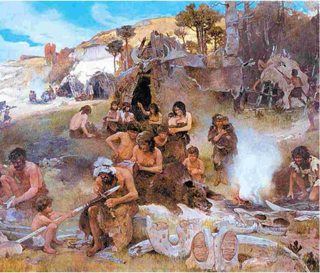 Давнє поселення мисливців на мамонтів - Кирилівська стоянка