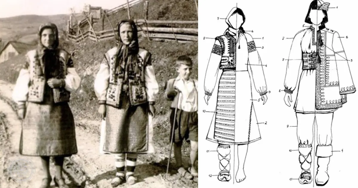 Гуцульський костюм села Чорна Тиса