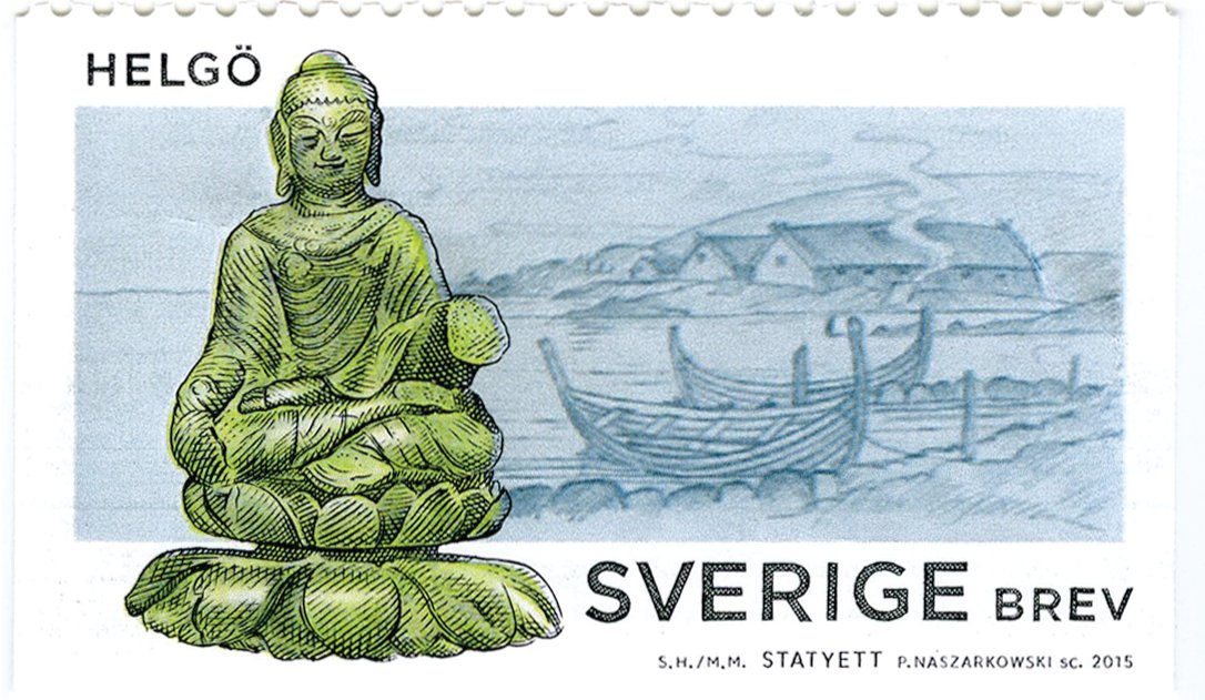 Vijing Buddha from Helgo Sweden