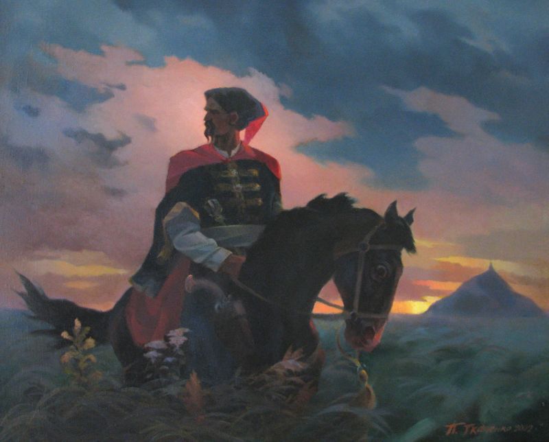 Іван Богун на коні