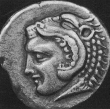 Зображення Геракла на монеті