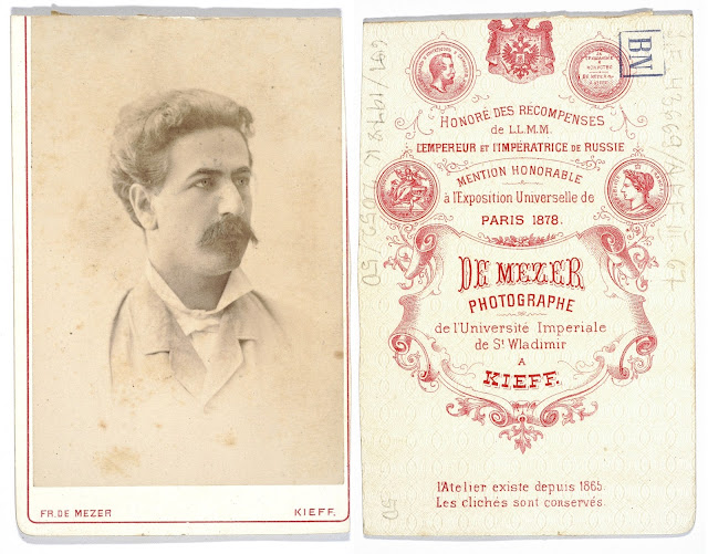 post 1878 Mezer Franciszek de Portret Stanisława Blumenfelda