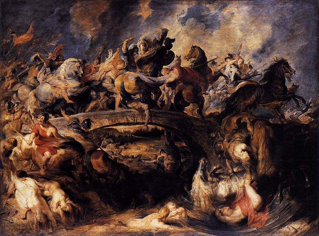 1024px-Peter Paul Rubens - Battle of the Amazons - WGA20302