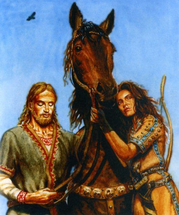 Сармат і амазонка - Лазарев
