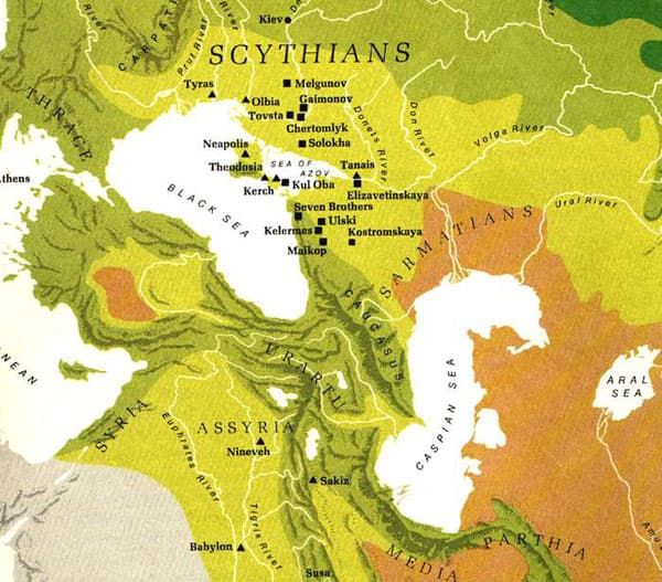 Scythia - old map