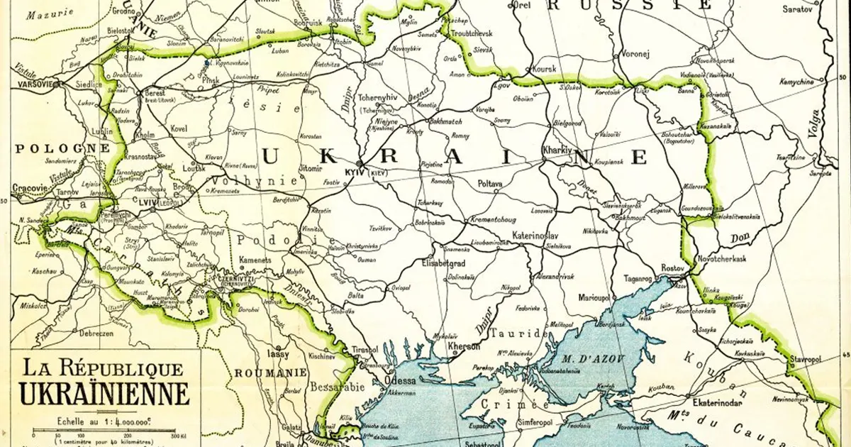 Паризька конференція 1919 року і українські кордони